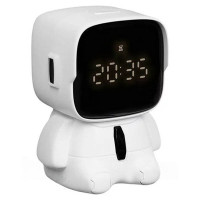 Настольные часы будильник Robot Сlock