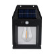 Вуличний світильник на сонячній батареї із датчиком руху SOLAR WALL LAMP K-888