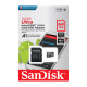 Карта пам'яті micro SDHC 64GB + SD-адаптер Ultra class 10 UHS-I 100MB/s