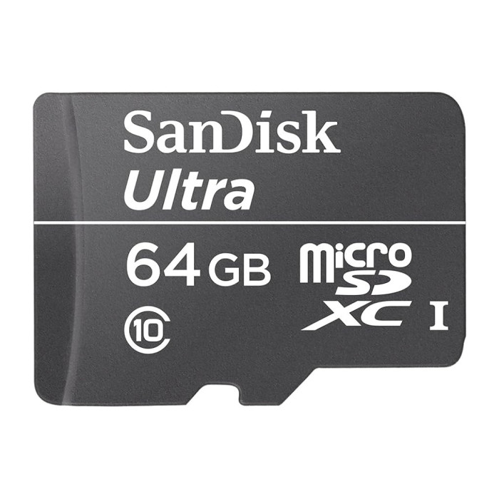 Карта пам'яті micro SDHC 64GB + SD-адаптер Ultra class 10 UHS-I 100MB/s
