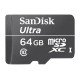 Карта пам'яті micro SDHC 64GB + SD-адаптер Ultra class 10 UHS-I 100MB/s