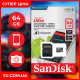 Карта пам'яті micro SDHC 64GB + SD-адаптер Ultra class 10 UHS-I 100MB/s