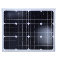 Монокристалічна сонячна панель Solar board 50W 18V 63x58x3 см.