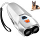 Потужний ультразвуковий відлякувач собак Ultrasonic Dog Repeller PU 70 з акумулятором та ліхтариком