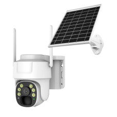 Уличная WiFi камера видеонаблюдения с солнечной панелью PTZ Y009 V380PRO