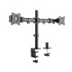 Настольное крепление для двух мониторов (кронштейн) 17"-33" Z022