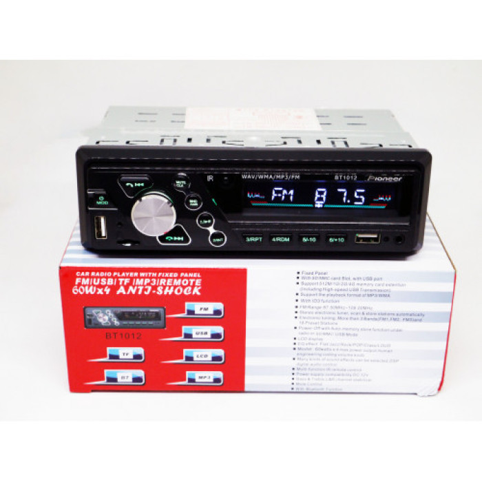 Автомагнітола 1012BT Bluetooth