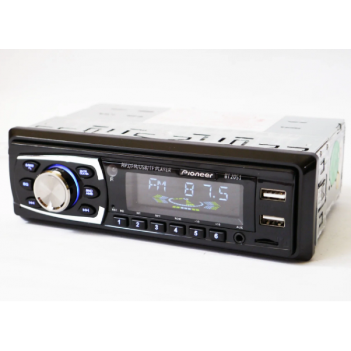 Автомагнітола BT2051 Bluetooth ISO FM, USB, SD, AUX 