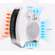 Електрообігрівач тепловентилятор CB-7748 Mini Space Heater 2000W
