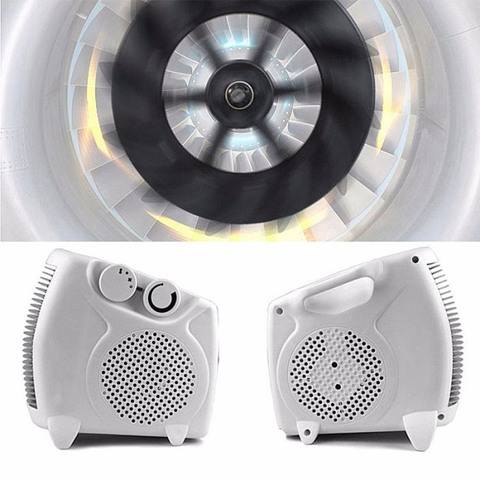 Електрообігрівач тепловентилятор CB-7748 Mini Space Heater 2000W