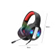 Накладні навушники з мікрофоном і RGB підсвічування A8 misde GAMING led