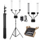 Лампа для селфі прямокутна Ring Light Multimedia X AL-45X