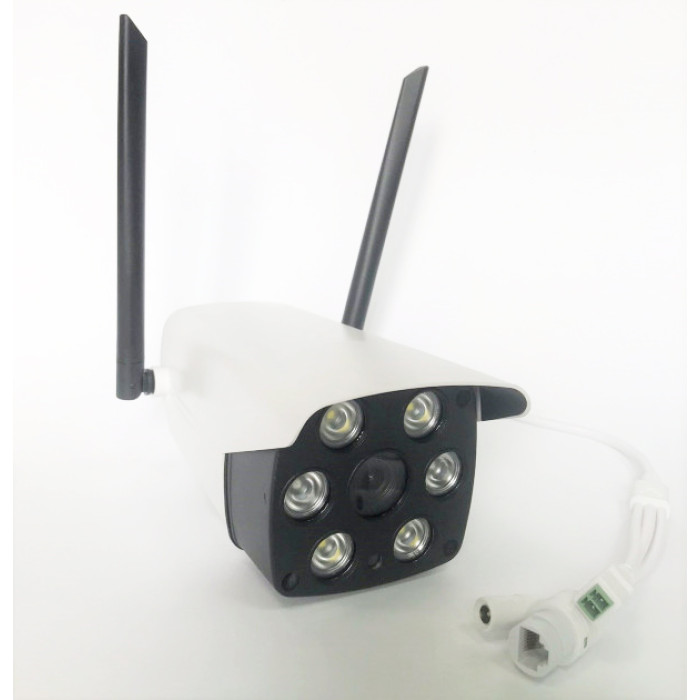IP камера видеонаблюдения CAMERA 3020 WIFI IP 2.0mp уличная + адаптер