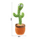 Танцюючий та співаючий кактус із підсвічуванням Dancing Cactus 120 пісень