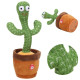 Танцюючий та співаючий кактус із підсвічуванням Dancing Cactus 120 пісень