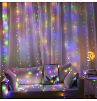 Світлодіодна гірлянда водоспад LED Digital Light Series 3x2,5м RGB