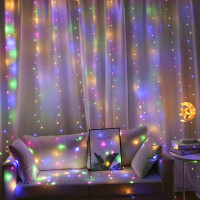 Світлодіодна гірлянда водоспад LED Digital Light Series 3x2,5м RGB