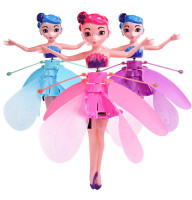 Літаюча кукла фея Flying Fairy з підсвічуванням та сенсорним датчиком