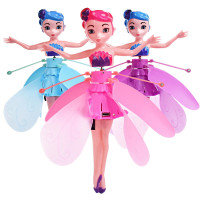 Літаюча кукла фея Flying Fairy з підсвічуванням та сенсорним датчиком
