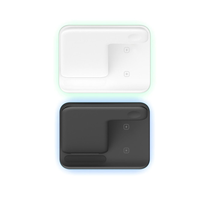 Бездротовий зарядний пристрій док-станція 3 в 1 Wireless Charger