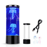 Лампа нічник зі світлодіодними медузами LED Jellyfish Mood Lamp