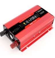 Перетворювач UKC AC / DC 12V-220V 500W KC-500D інвертор з LCD