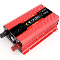 Преобразователь UKC AC/DC 12V-220V 500W KC-500D инвертор с LCD