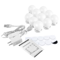LED лампочки для дзеркала VANITY MIRROR LIGHTS 10 шт