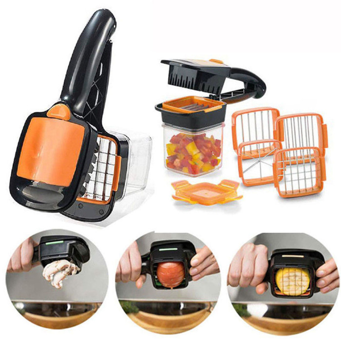 Багатофункціональна овочерізка 5 в 1 NICER DICER QUICK