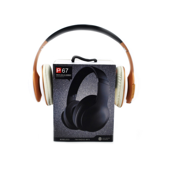 Беспроводные накладные наушники Bluetooth Wireless P67i