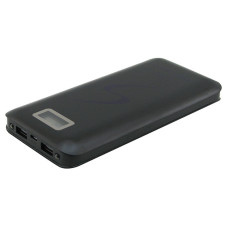 Портативний зовнішній акумулятор Power bank UKC 30000 LCD