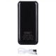 Портативний зовнішній акумулятор Power bank UKC 30000 LCD