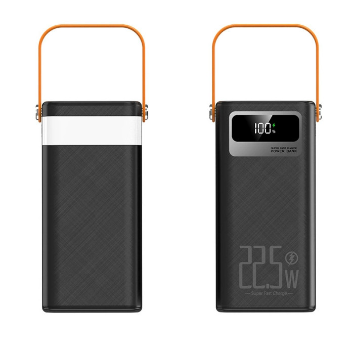 Power Bank 40000 mAh з швидкою зарядкою та Led-фонарем