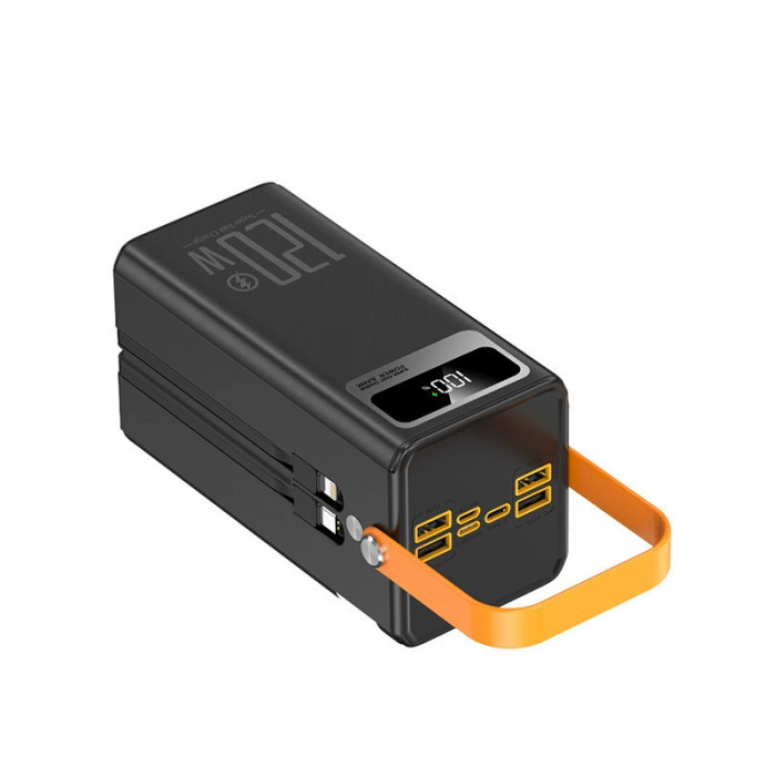 Power Bank 80000 mAh з швидкою зарядкою та Led-фонарем
