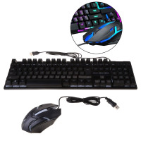 Ігрова клавіатура і миша з підсвічуванням Gaming PETRA MK1 KEYBOARD + MOUSE