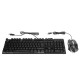 Ігрова клавіатура і миша з підсвічуванням Gaming PETRA MK1 KEYBOARD + MOUSE