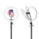 Кільцева світлодіодна лампа / RING LIGHT RL14 RGB 36 см