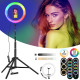 Кільцева світлодіодна лампа / RING LIGHT RL14 RGB 36 см
