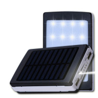 3в1 Power Bank Metal Зовнішній акумулятор + Ліхтар + Соняна панель 90000mah