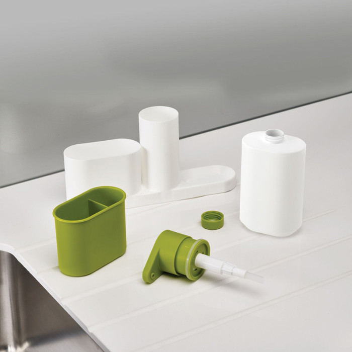 Органайзер з дозатором для раковини 3в1 SINKBASE PLUS