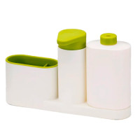 Органайзер з дозатором для раковини 3в1 SINKBASE PLUS