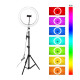 Кільцева лампа LED RGB SP12 USB 26cm