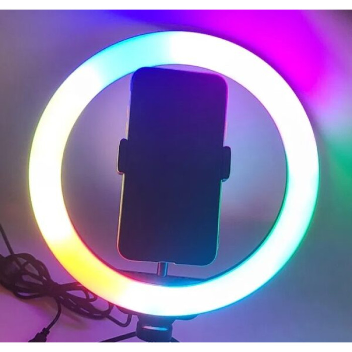 Кільцева лампа LED RGB SP12 USB 26cm