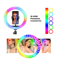 Кільцева LED лампа RGB SP12 USB 30cm