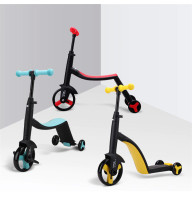 Дитячий самокат велобег велосипед Scooter 3в1 з педалями