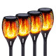 Водонепроникний ліхтар 52 см з ефектом полум'я Solar flame led light sensor activated