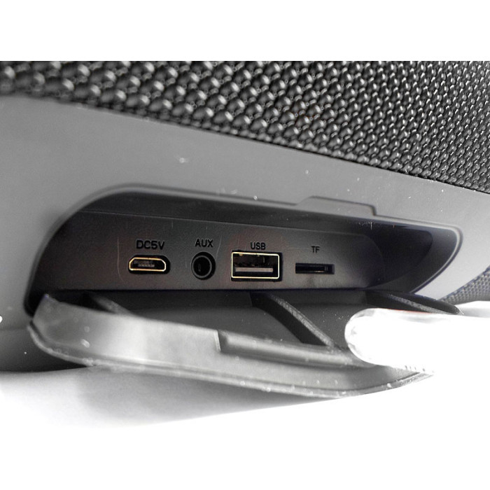 Бездротова портативна bluetooth стерео колонка T&G Boombox 20 вологостійка MP3 FM USB