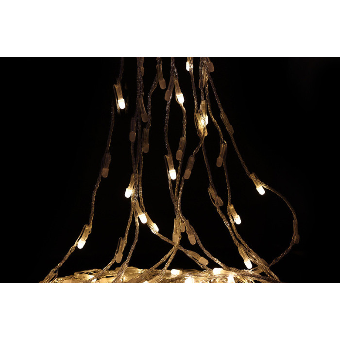 Світлодіодна гірлянда водоспад LED Digital Light Series 2х1,5м Теплий