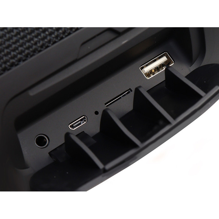 Портативна колонка Bluetooth Boombox B15 з LED-підсвічуванням та підтримкою USB/MicroSD/FM-радіо