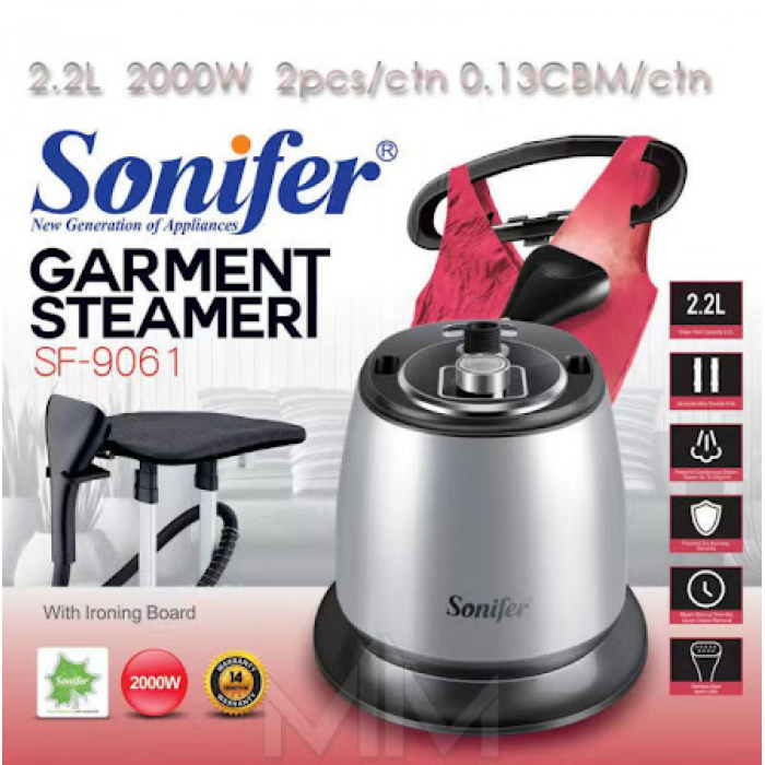 Вертикальний відпарювач для одягу (Sonifer) SF9061 (2000W)